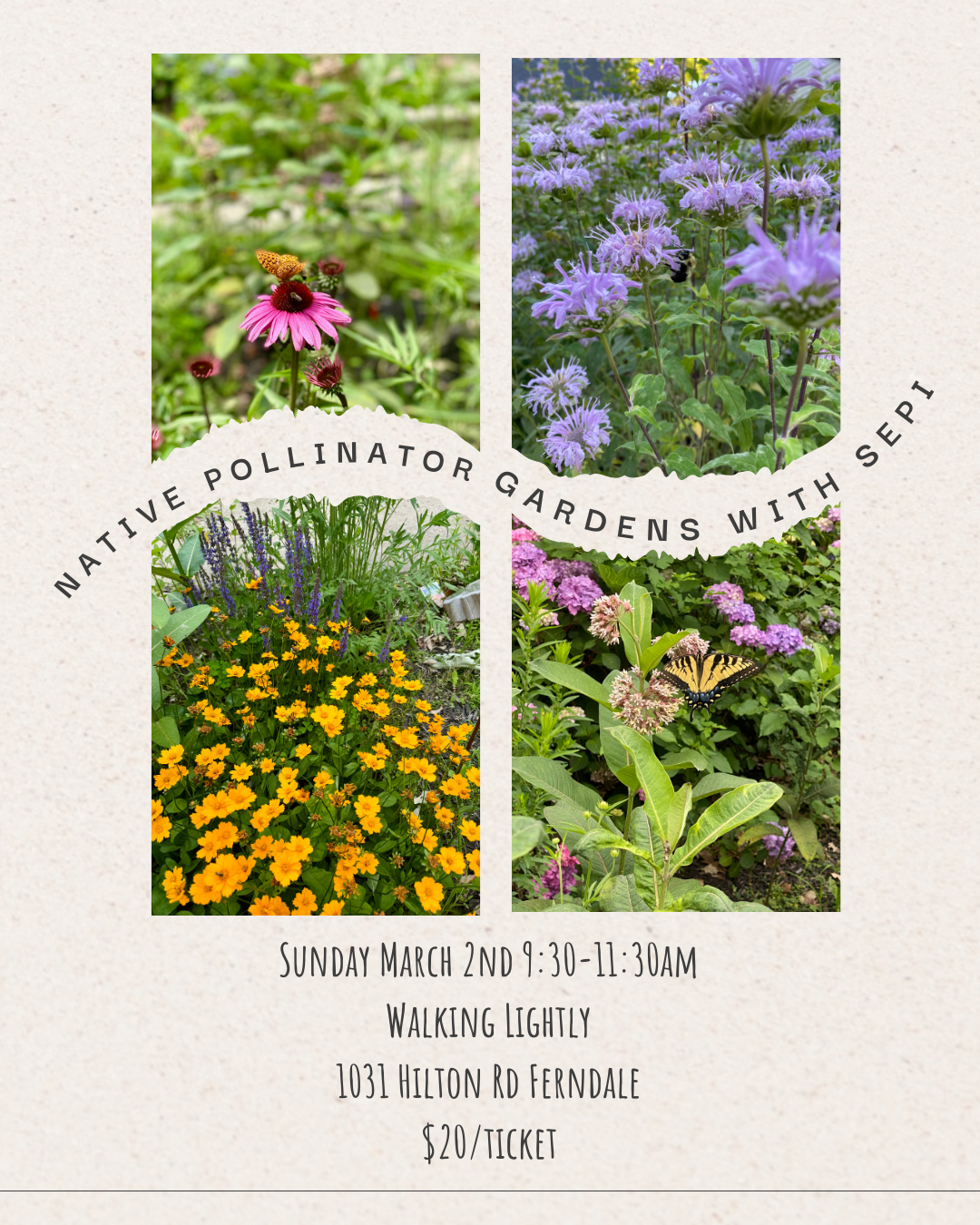 Community Learning Session: Planting Native Pollinator Gardens