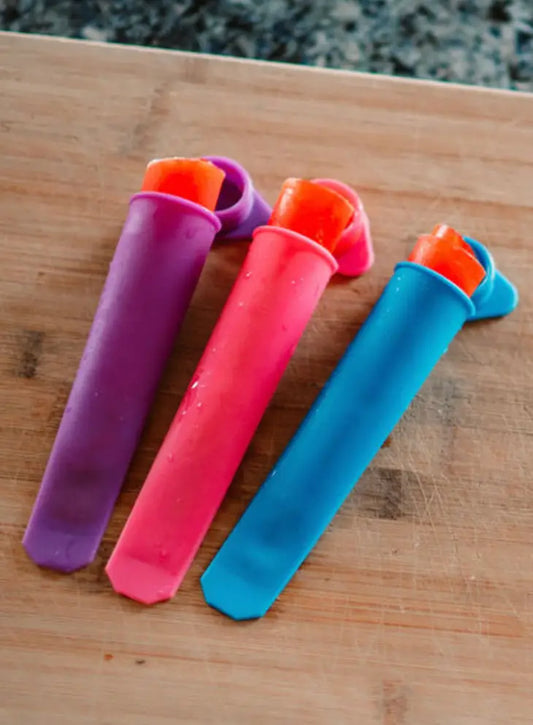 Reusable Freeze Pop Molds, Set of 4