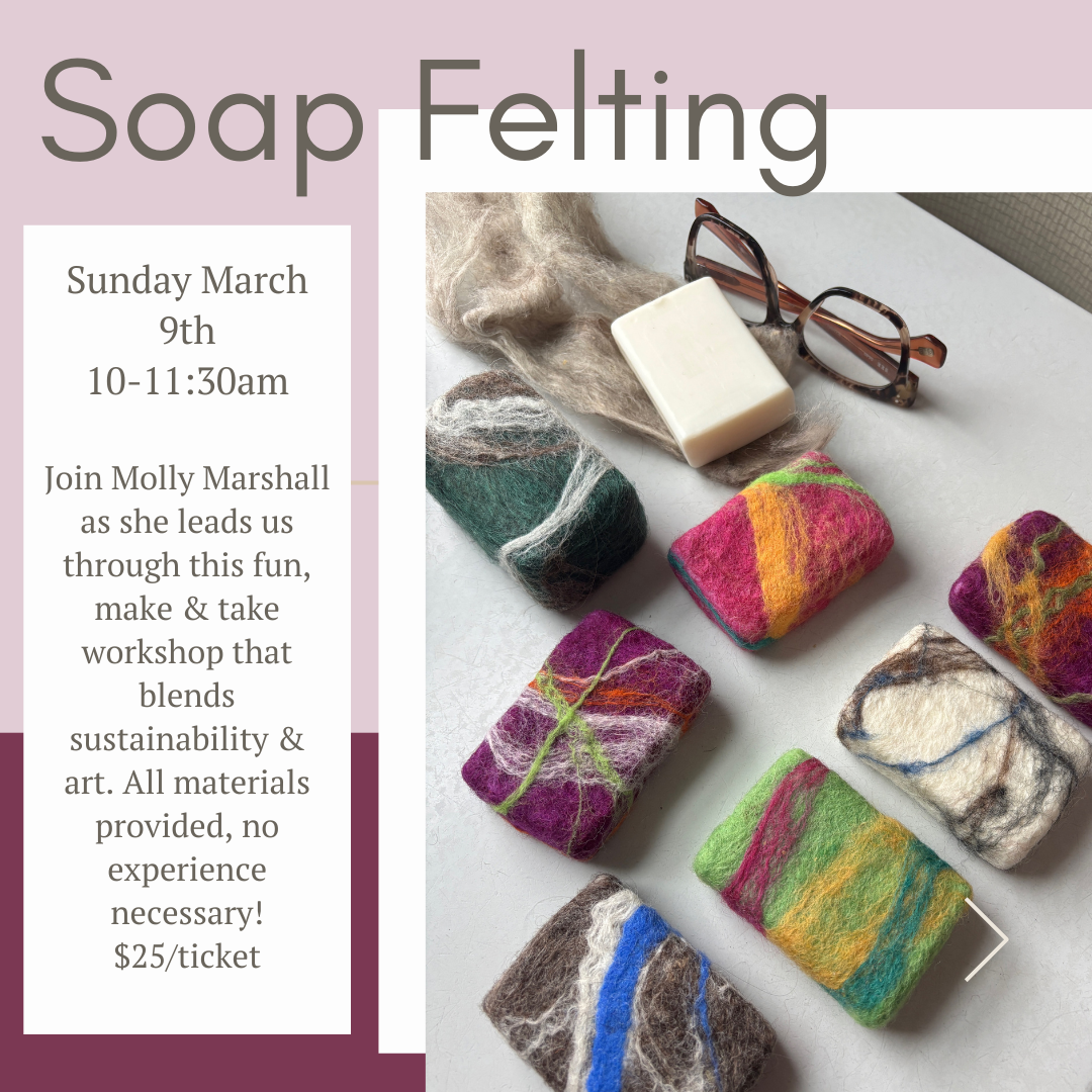 Community Learning Session: Soap Felting Workshop