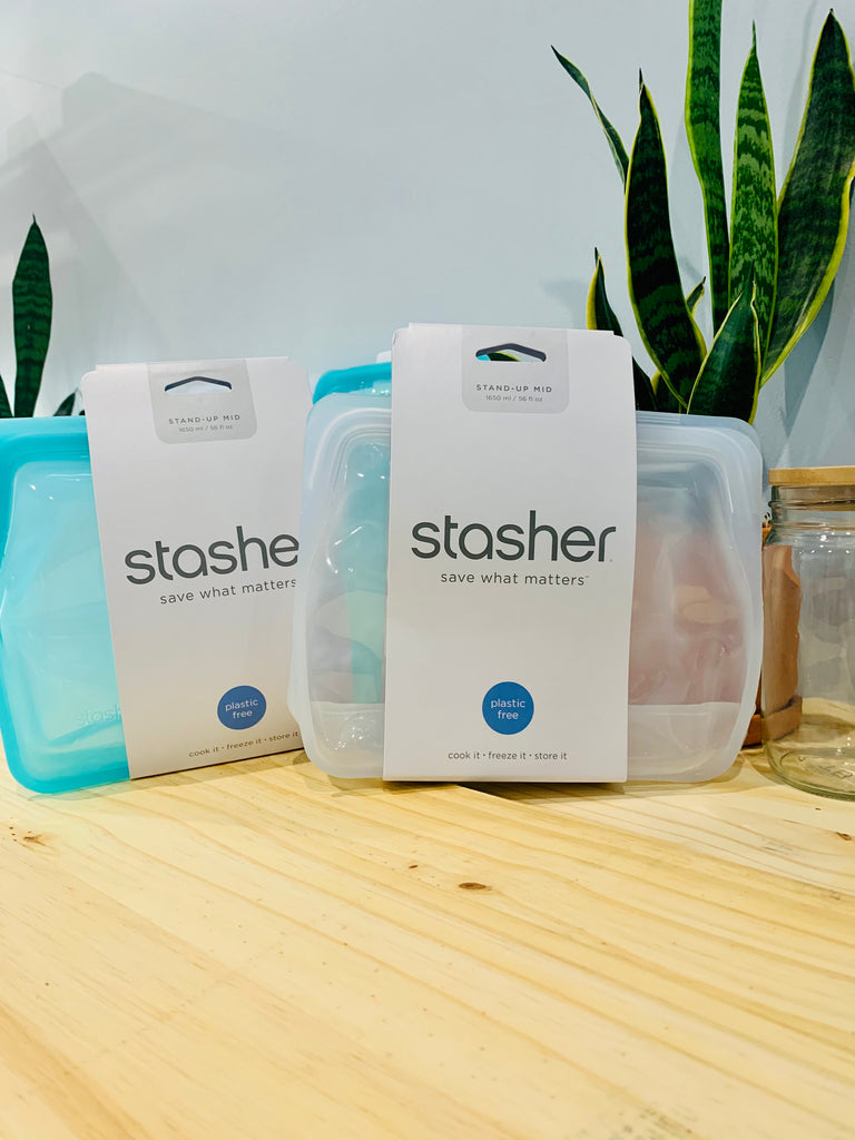 Stasher Storage Bag, Reusable Silicone, Half-Gallon, 64.2 Fluid Ounce